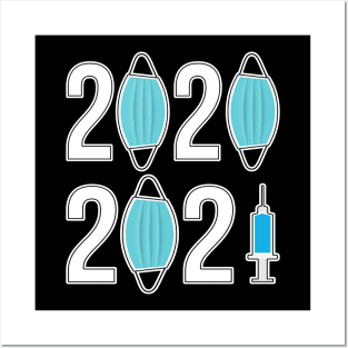 Happy New Year 2021 Posters and Art